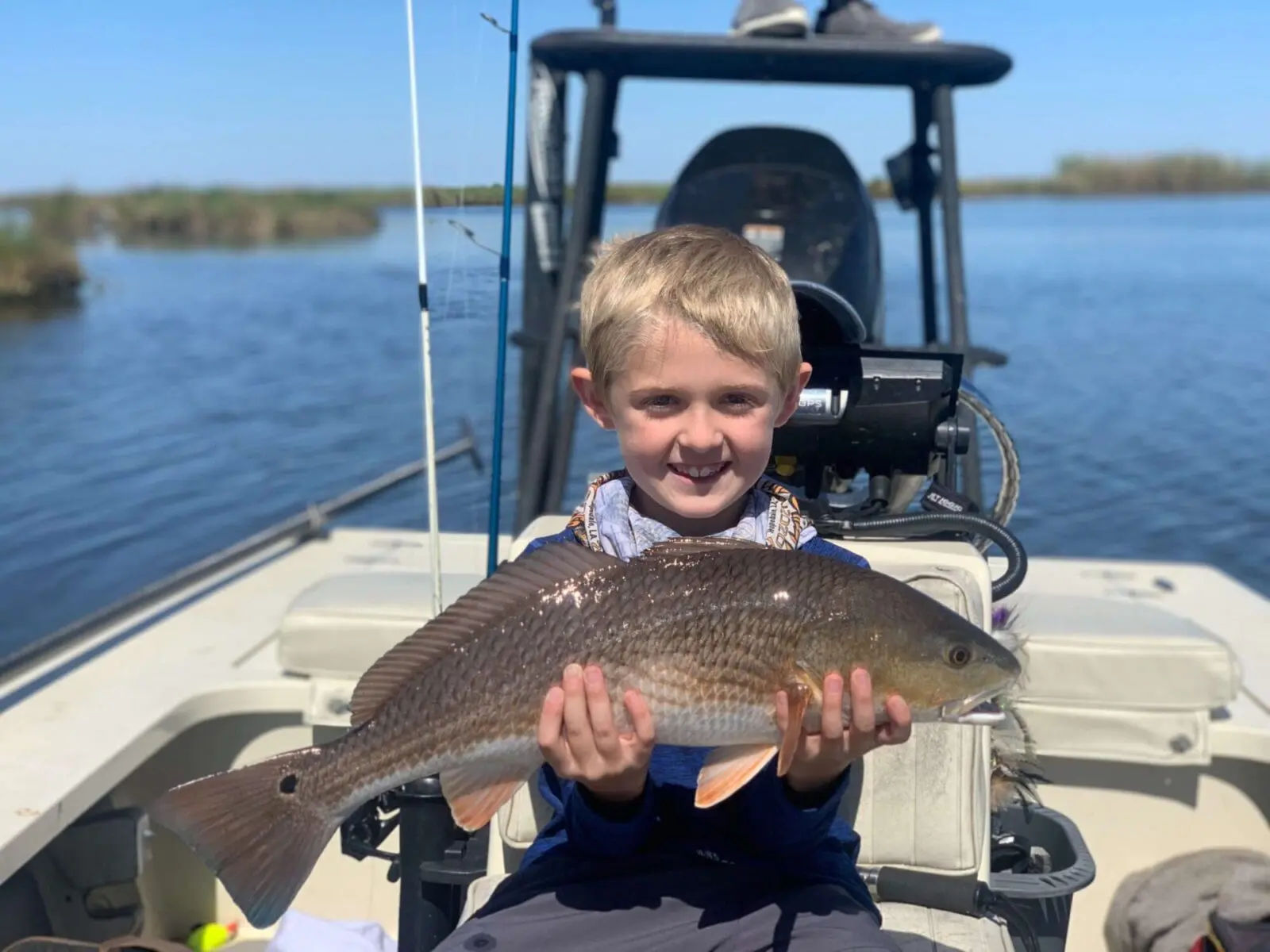 Kid friendly charter near New Orleans