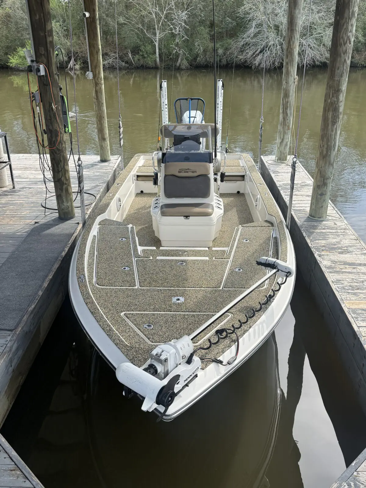 Our hopedale inshore charter boat skeeter sx 240
